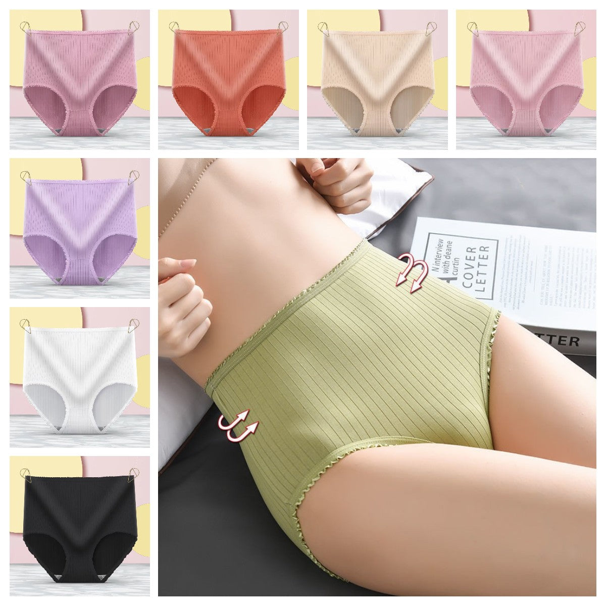 💖(16 sztuk) Ostatni dzień 50% zniżki na: Wodoodporną bieliznę antybakteryjną z wysokim stanem  3875512