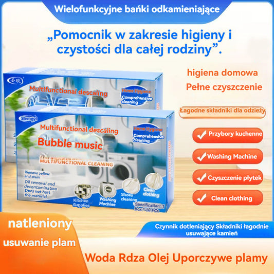 🔥【Kup 4 pudełka, a 4 otrzymasz gratis】✨【Szybkie czyszczenie】🔥Wielofunkcyjne musujące tabletki czyszczące do użytku domowego